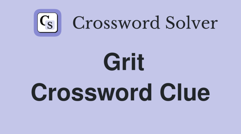 The Role of "Grit" in The New York Times Crossword