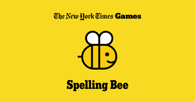 How the Spelling Bee Game Works in The New York Times