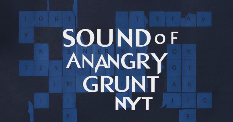 How to Interpret the Sounds of an Angry Grunt