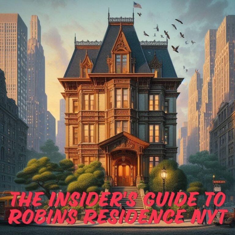 The Insider's Guide to Robins Residence NYT