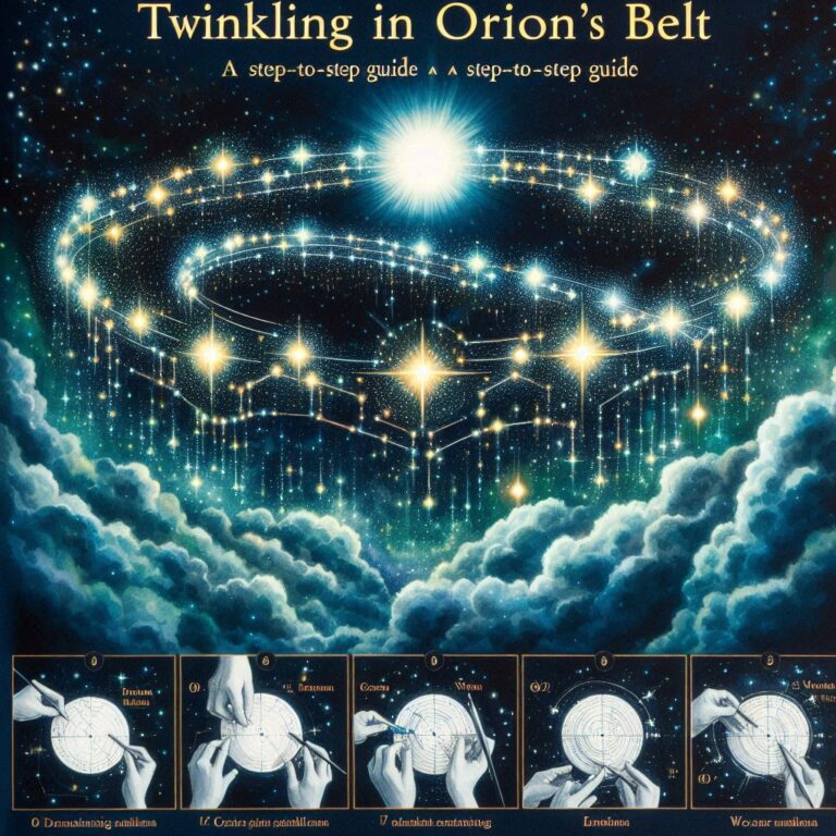 Twinkler in Orion's Belt A Step-by-Step Guide