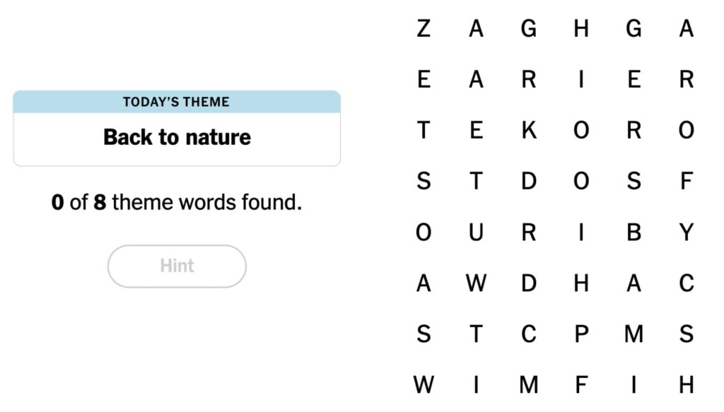 strands nyt hint