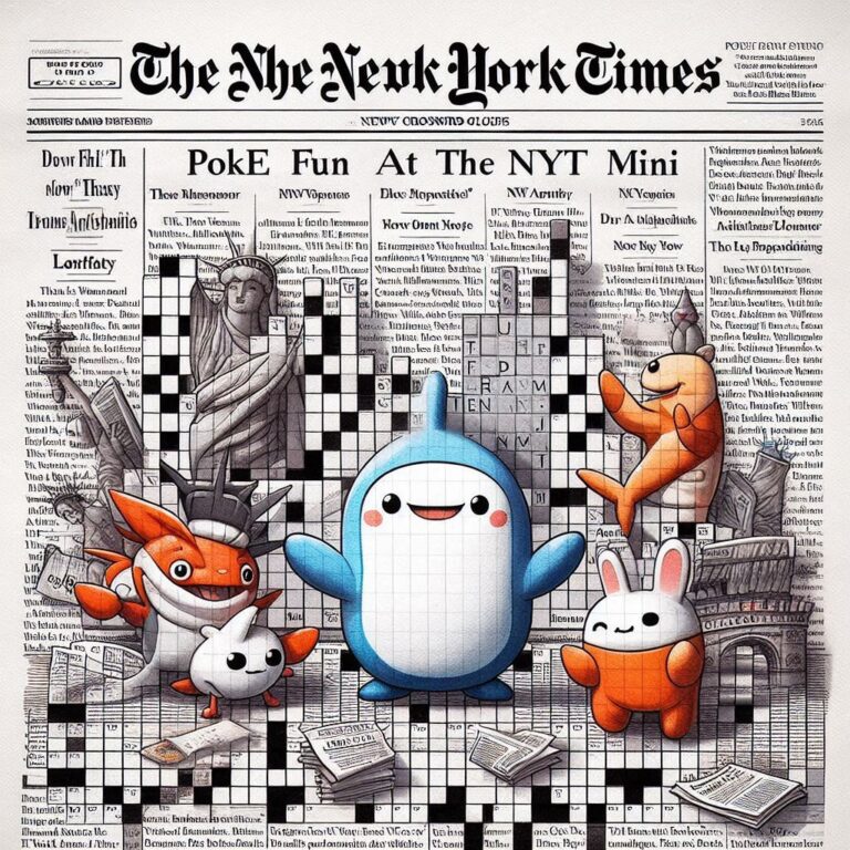 poke fun at nyt mini Deciphering the New York Times Mini Crossword Clue