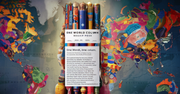 the oneworldcolumn.org #blog