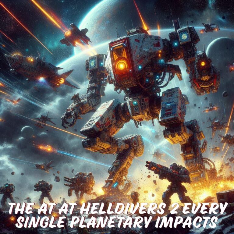 The at at helldivers 2 every single planetary impacts